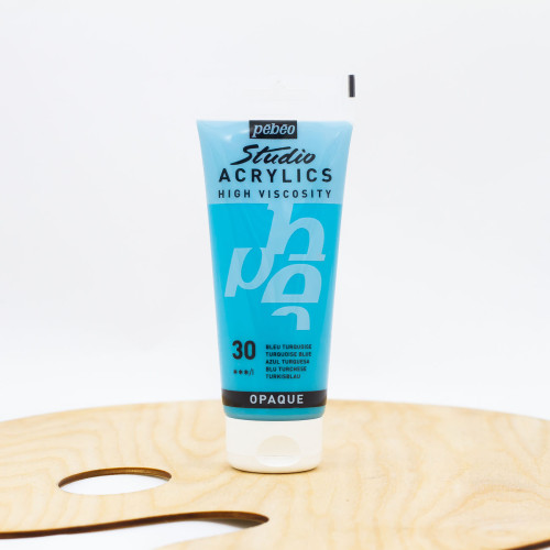 Akriliniai dažai „Pebeo studio“ 100ml Turkio Mėlyna (30)