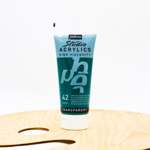 Akriliniai dažai „Pebeo studio“ 100ml FC žalia (42)