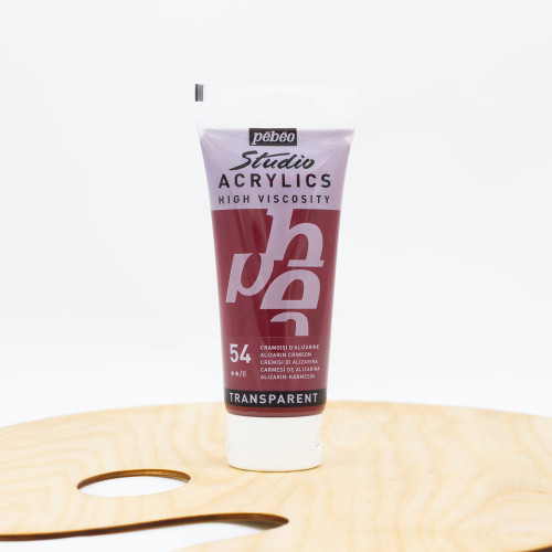 Akriliniai dažai „Pebeo studio“ 100ml Alizarin crimson (54)