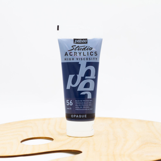 Akriliniai dažai „Pebeo studio“ 100ml ,,Prussian“ mėlyna (56)