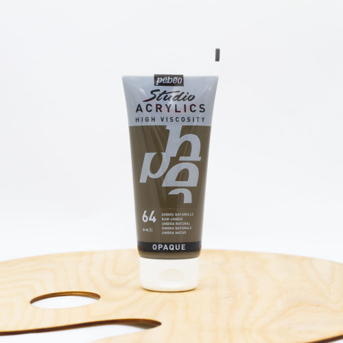 Akriliniai dažai „Pebeo studio“ 100ml natūrali umbra (64)