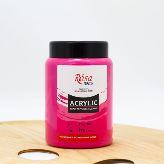 Akriliniai dažai ROSA Studio 400 ml, rožiniai (422)