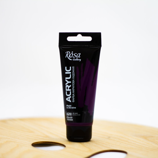Akriliniai dažai "Rosa" Gallery 60 ml Purpuriniai (628)