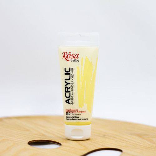Akriliniai dažai "Rosa" Gallery 60 ml Neapolio geltoni (630)