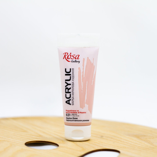 Akriliniai dažai "Rosa" Gallery 60 ml Neapolio rožinė (631)