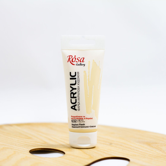 Akriliniai dažai "Rosa" Gallery 60 ml Neopolio kūno spalvos (632)