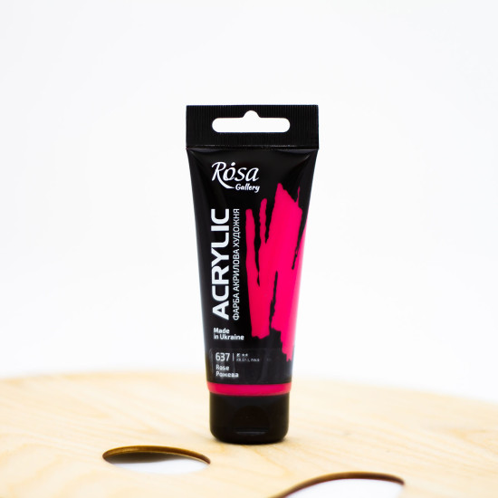 Akriliniai dažai "Rosa" Gallery 60 ml Rožiniai (637)