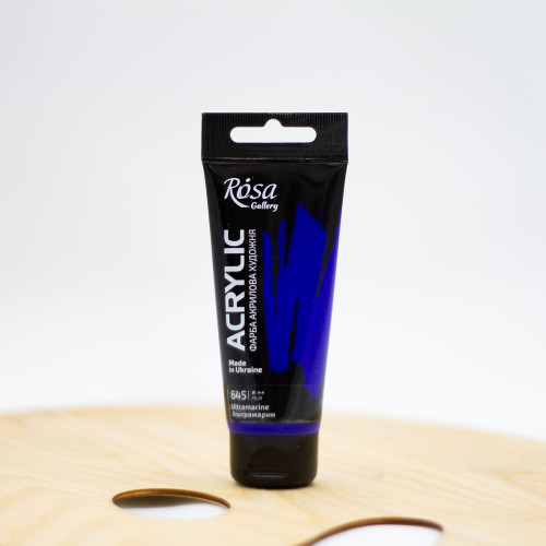 Akriliniai dažai "Rosa" Gallery 60 ml ultramarinas (645)