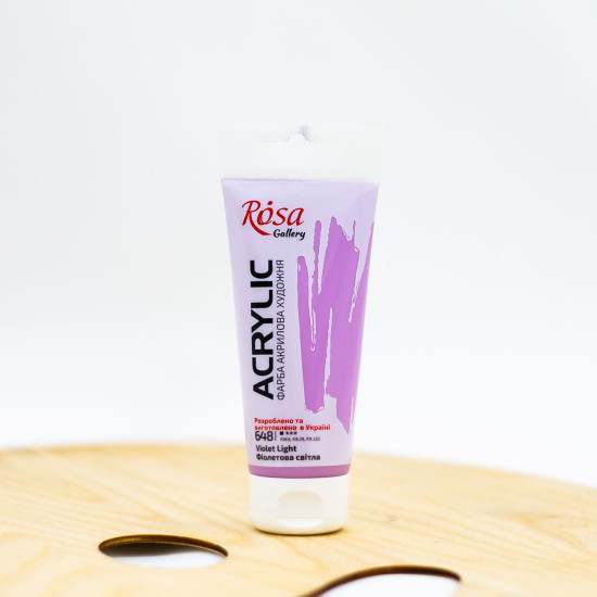 Akriliniai dažai "Rosa" Gallery 60 ml šviesiai violetiniai (648)
