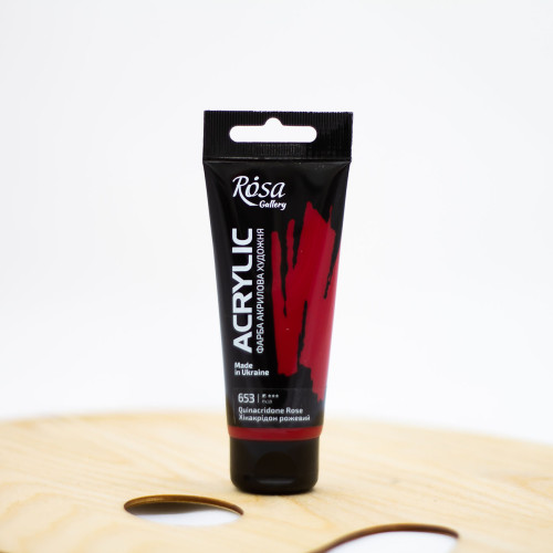 Akriliniai dažai "Rosa" Gallery 60 ml Quinacridone rožiniai (653)
