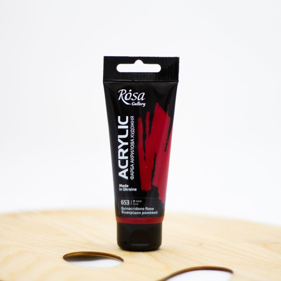 Akriliniai dažai "Rosa" Gallery 60 ml Quinacridone rožiniai (653)