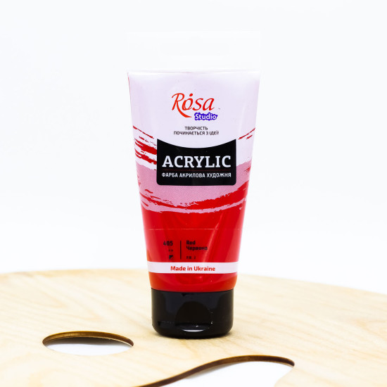 Akriliniai dažai ROSA Studio 75 ml, raudoni (405)