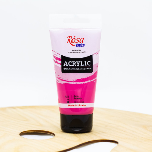 Akriliniai dažai ROSA Studio 75 ml,  rožiniai (422)