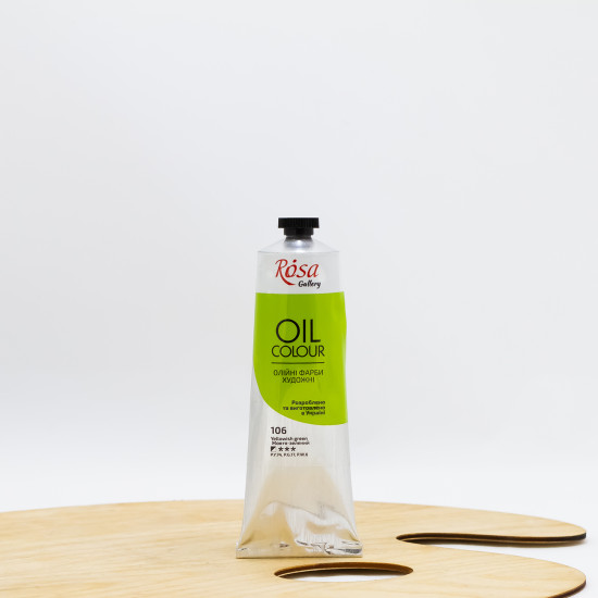 Aliejiniai dažai "Rosa" Gallery 100ml Geltonai žali (106)