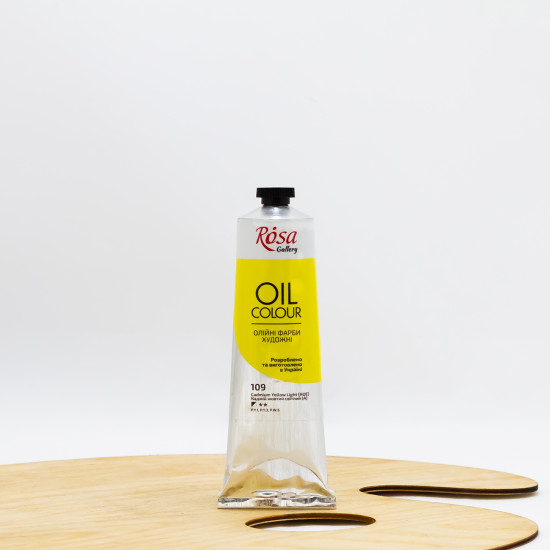 Aliejiniai dažai "Rosa" Gallery 100ml Kadmis geltonas šviesus (109)
