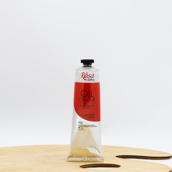 Aliejiniai dažai "Rosa" Gallery 100ml Kadmis raudonas šviesus (112)