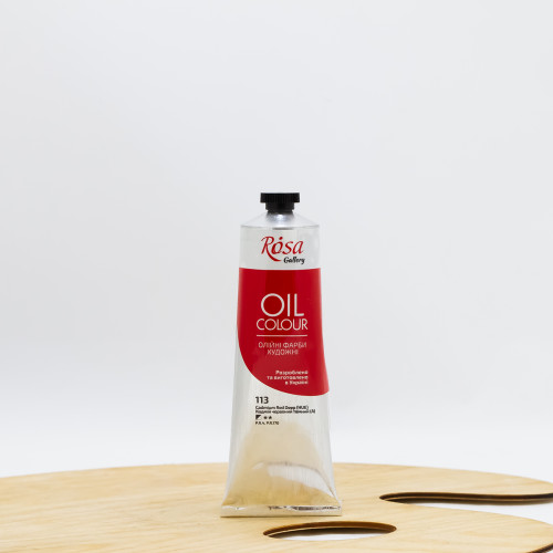 Aliejiniai dažai "Rosa" Gallery 100ml Kadmis raudonas tamsus (113)