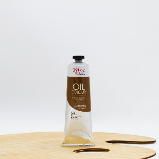 Aliejiniai dažai "Rosa" Gallery 100ml Siena Natūrali (125)