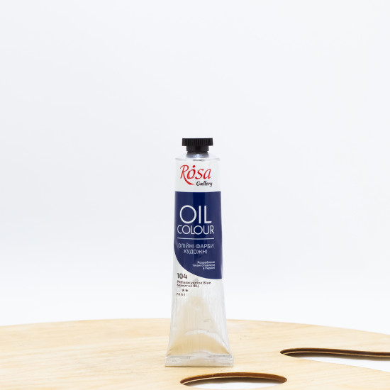 Aliejiniai dažai "Rosa" Gallery 45ml FC mėlyna (104)