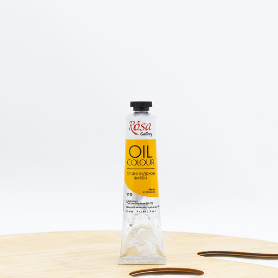Aliejiniai dažai "Rosa" Gallery 45ml Kadmis geltonas vidutinis (110)