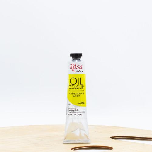 Aliejiniai dažai "Rosa" Gallery 45ml Kadmis citrininis (111)