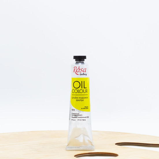 Aliejiniai dažai "Rosa" Gallery 45ml Kadmis citrininis (111)