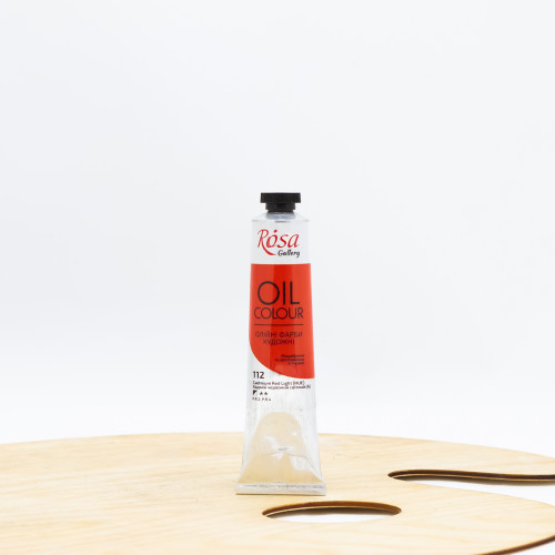 Aliejiniai dažai "Rosa" Gallery 45ml Kadmis šviesiai raudonas (112)