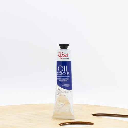Aliejiniai dažai "Rosa" Gallery 45ml Kobaltas mėlynas vidutinis (116)
