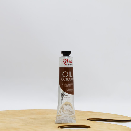 Aliejiniai dažai "Rosa" Gallery 45ml Siena deginta (126)