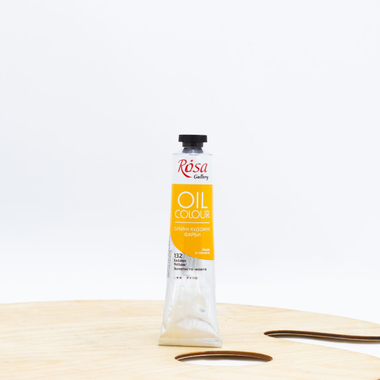 Aliejiniai dažai "Rosa" Gallery 45ml Geltoni auksiniai (132)