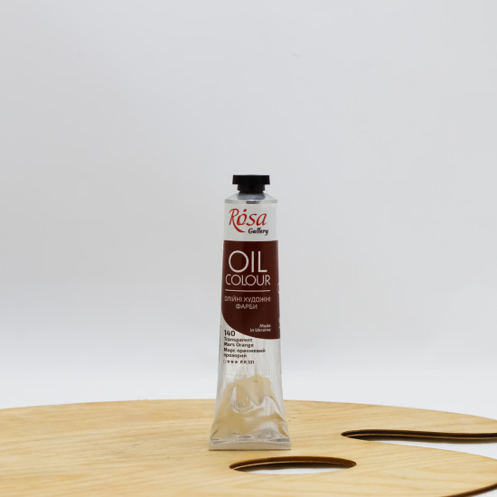 Aliejiniai dažai "Rosa" Gallery 45ml Marsas oranžinis skaidrus (140)