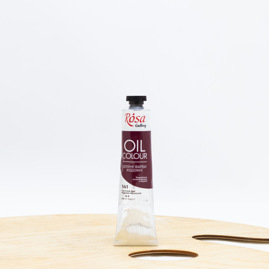 Aliejiniai dažai "Rosa" Gallery 45ml Karminas raudonas (141)