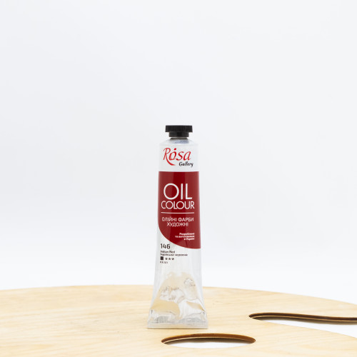 Aliejiniai dažai "Rosa" Gallery 45ml Indų raudona (146)