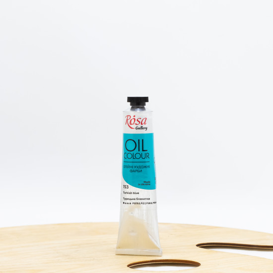Aliejiniai dažai "Rosa" Gallery 45ml Turkų mėlyna (153)