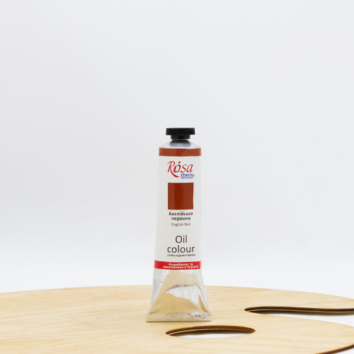Aliejiniai dažai "Rosa" Studio 60ml Anglų raudona (501)