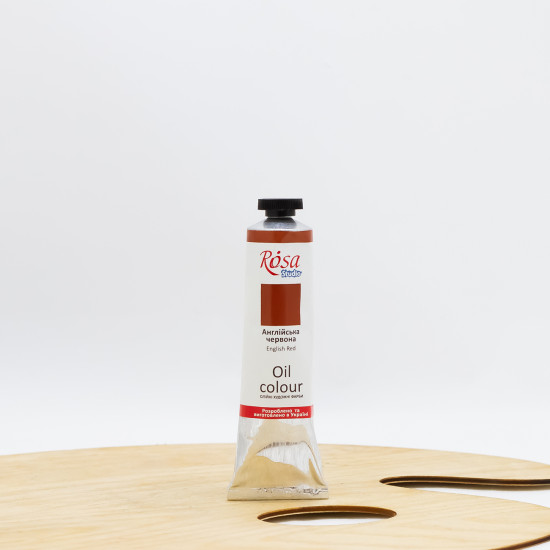 Aliejiniai dažai "Rosa" Studio 60ml Anglų raudona (501)