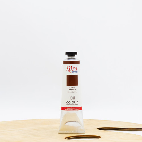 Aliejiniai dažai "Rosa" Studio 60ml Siena deginta (521)