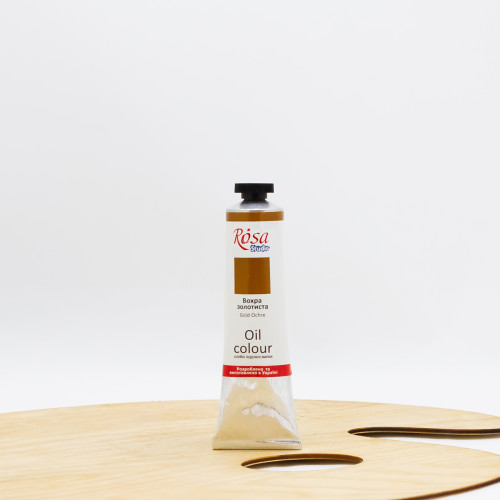 Aliejiniai dažai "Rosa" Studio 60ml Ochra auksinė (515)