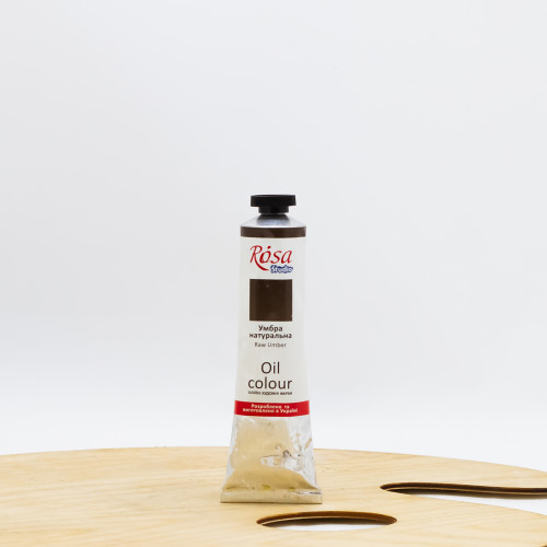 Aliejiniai dažai "Rosa" Studio 60ml Umbra natūrali (527)