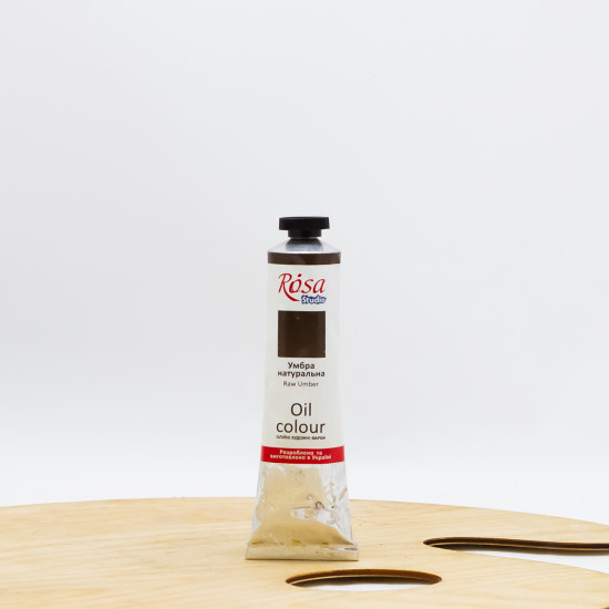 Aliejiniai dažai "Rosa" Studio 60ml Umbra natūrali (527)