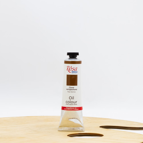 Aliejiniai dažai "Rosa" Studio 60ml Siena natūrali (520)