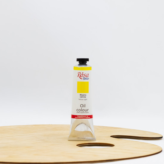 Aliejiniai dažai "Rosa" Studio 60ml Šviesiai geltona (506)
