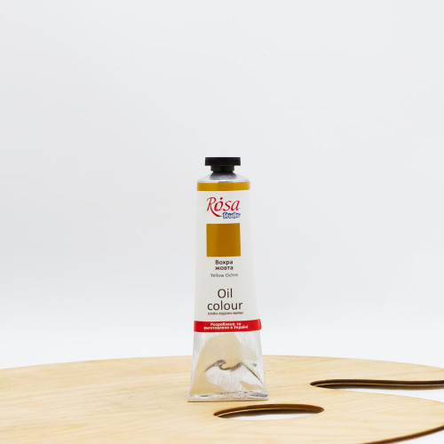 Aliejiniai dažai "Rosa" Studio 60ml Ochra geltona (514)