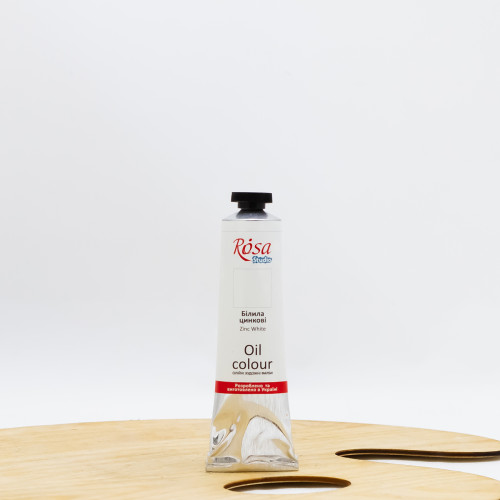 Aliejiniai dažai "Rosa" Studio 60ml Cinko balta (503)