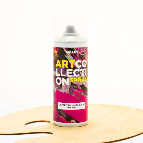 Aerozolinis matinis lakas GHIANT aliejiniams dažams, 400 ml