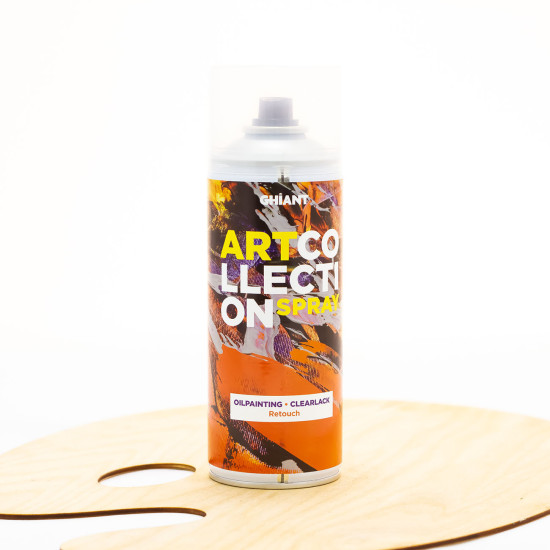 Aerozolinis retušinis lakas GHIANT aliejiniams dažams, 400 ml