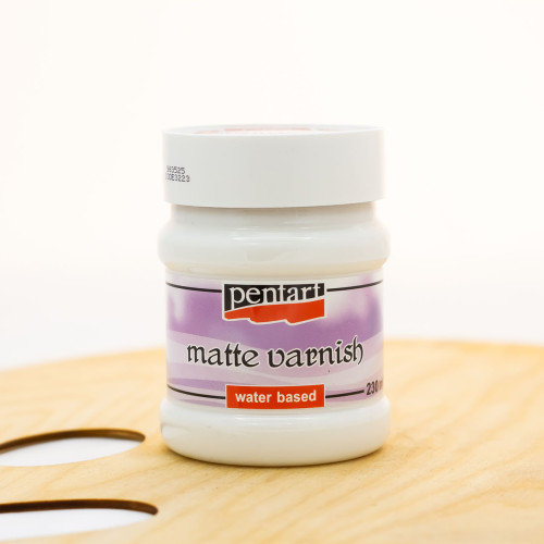 Matinis akrilinis lakas Pentart, 230ml