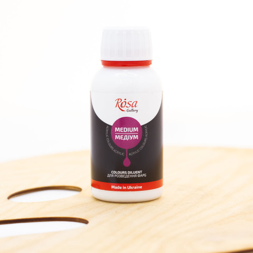Akrilinių dažų mediumas Rosa, 125ml