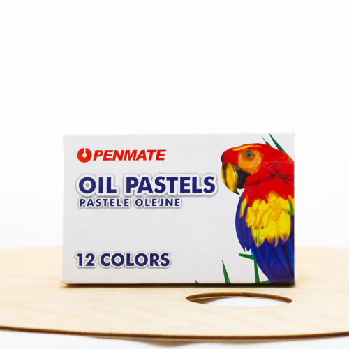 Aliejinės pastelės rinkinys 12sp „PENMATE“