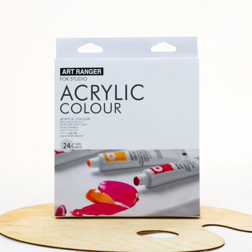 Akrilinių dažų rinkinys Art Rangers 24x12ml